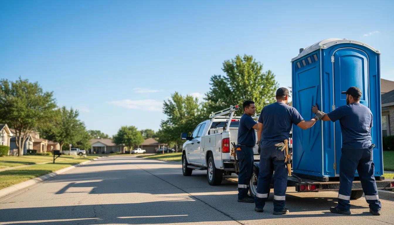 Portable Toilet Rental in Mcpherson, KS near me